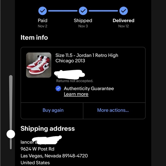 Jordan 1 High retro Chicago 2013 - Picture 11 of 11